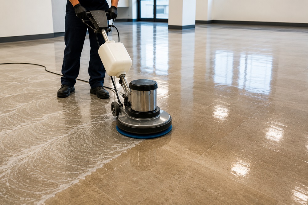 floor stripping & waxing img