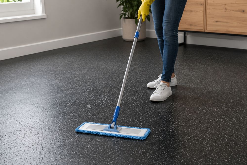 rubber floor cleaning img